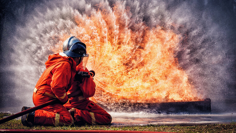 Dehumidifiers for drying rooms at fire stations